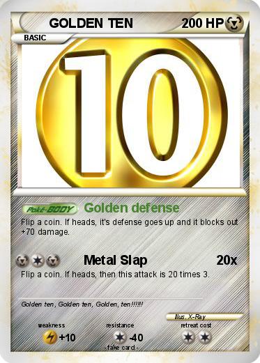 Pokemon GOLDEN TEN