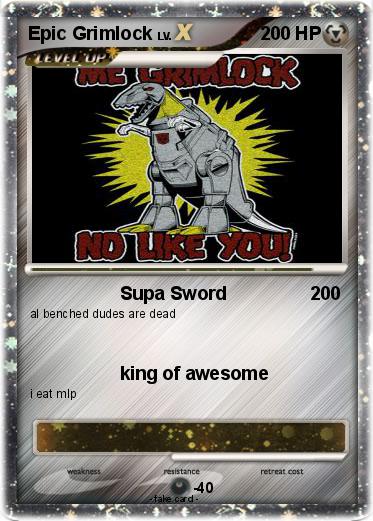 Pokemon Epic Grimlock