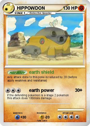 Pokemon HIPPOWDON