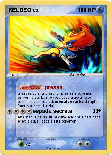 Pokemon KELDEO ex