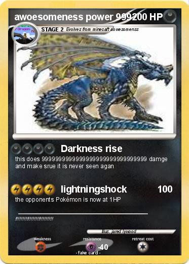 Pokemon awoesomeness power 999