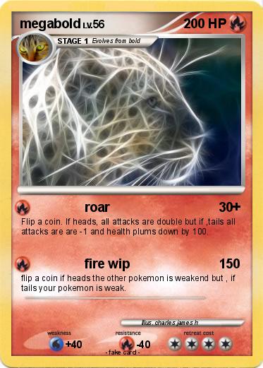 Pokemon megabold