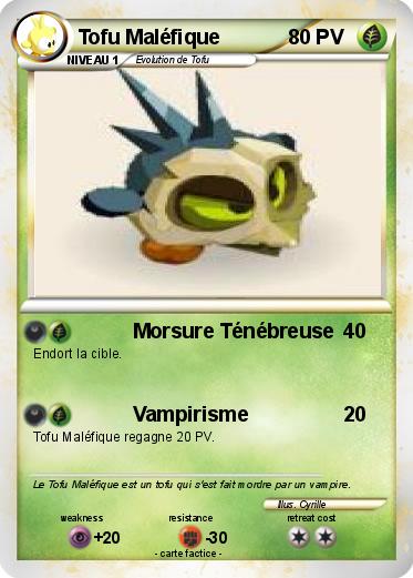 Pokemon Tofu Maléfique