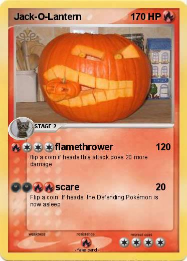 Pokemon Jack-O-Lantern