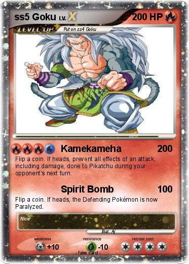 Pokemon ss5 Goku