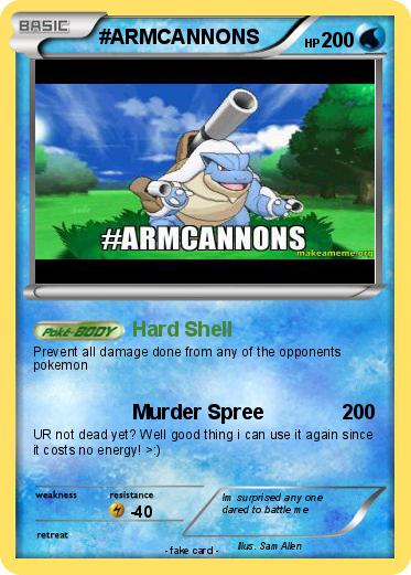 Pokemon #ARMCANNONS