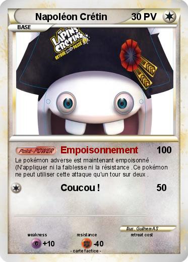 Pokemon Napoléon Crétin