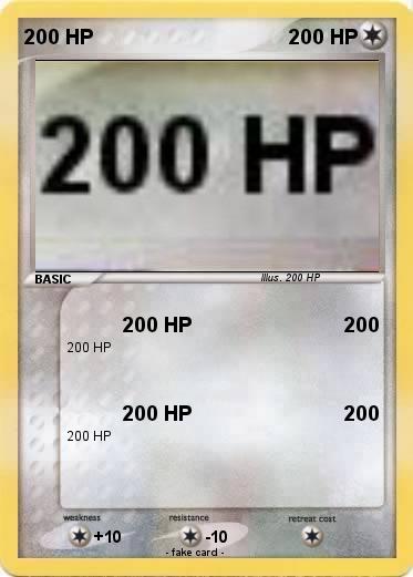 Pokemon 200 HP