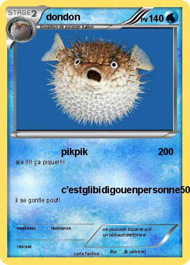 Pokemon dondon
