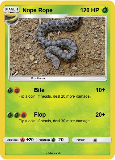 Pokemon Nope Rope