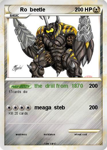 Pokemon Ro  beetle
