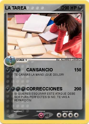 Pokemon LA TAREA
