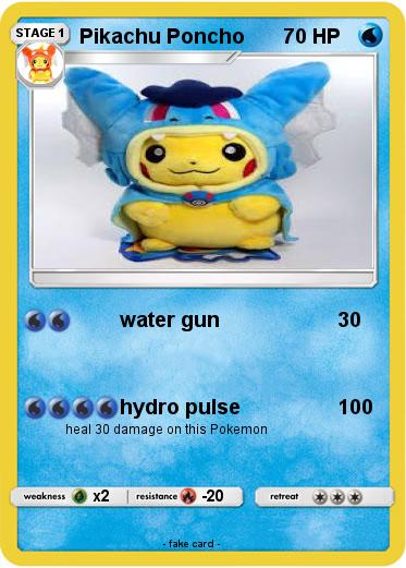 Pokemon Pikachu Poncho