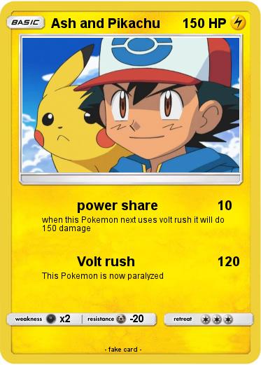 Pokemon Ash and Pikachu