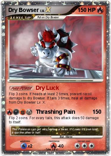 Pokemon Dry Bowser