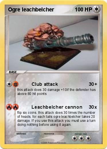 Pokemon Ogre leachbelcher