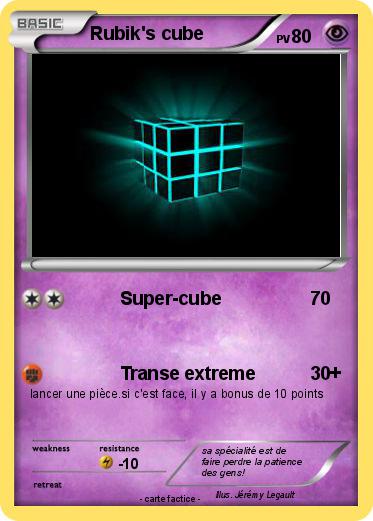 Pokemon Rubik's cube
