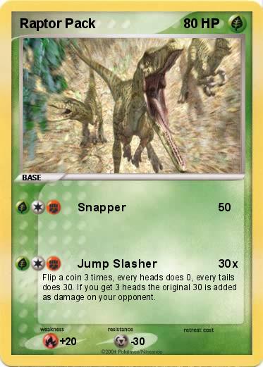 Pokemon Raptor Pack