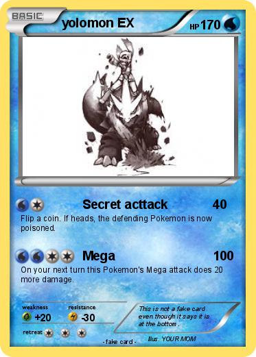 Pokemon yolomon EX