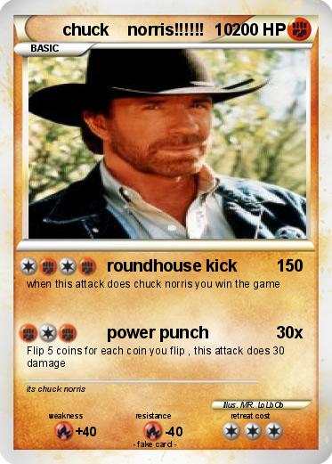 Pokemon chuck    norris!!!!!!  10