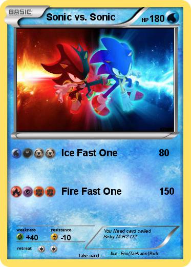 Pokemon Sonic vs. Sonic