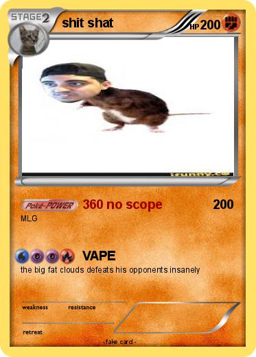 Pokemon shit shat