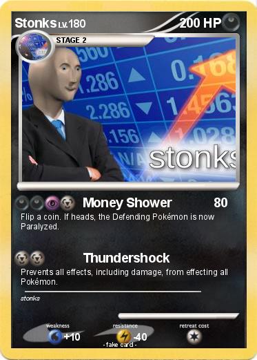 Pokemon Stonks