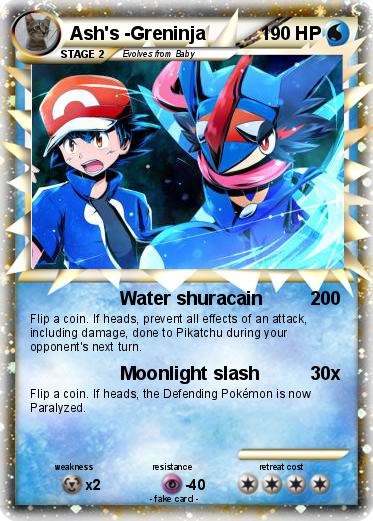 Pokemon Ash's -Greninja