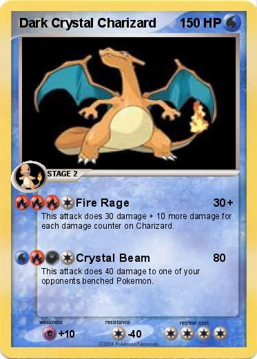 Pokemon Dark Crystal Charizard