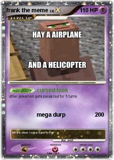 Pokemon frank the meme
