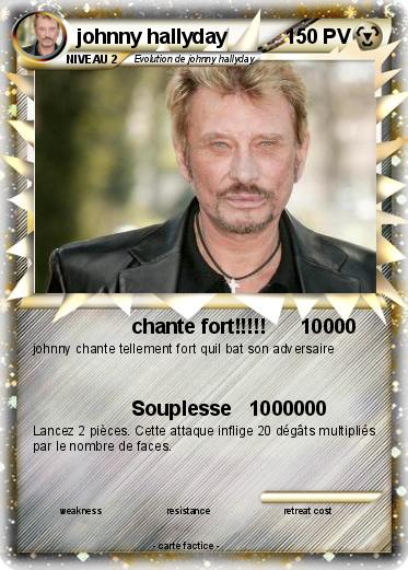 Pokemon johnny hallyday