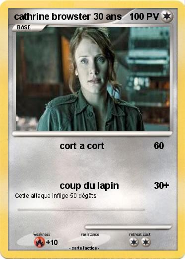 Pokemon cathrine browster 30 ans