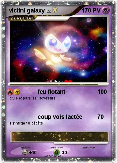 Pokemon victini galaxy