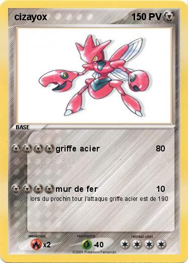 Pokemon cizayox