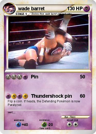 Pokemon wade barret