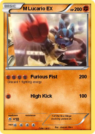 Pokemon M Lucario EX