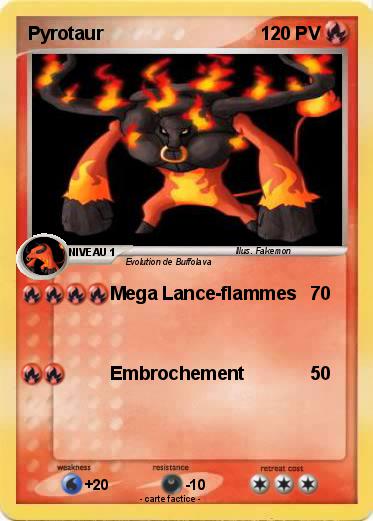 Pokemon Pyrotaur