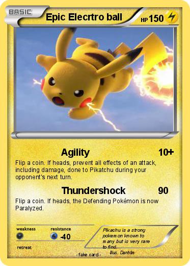 Pokemon Epic Elecrtro ball