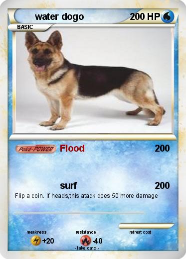 Pokemon water dogo