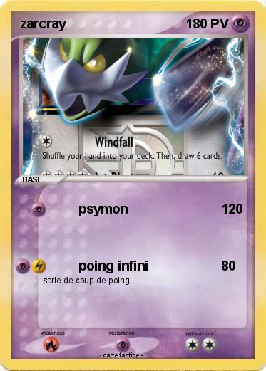 Pokemon zarcray