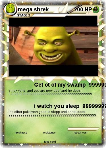 Pokemon mega shrek