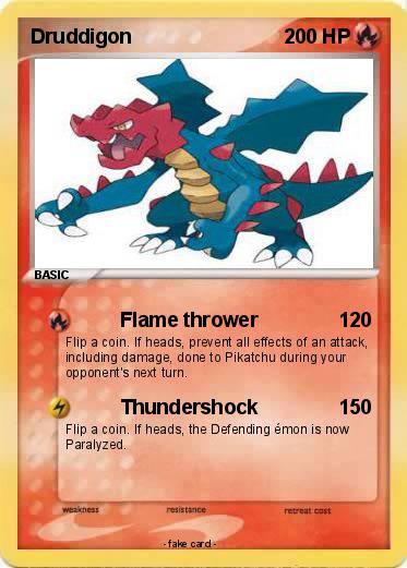 Pokemon Druddigon