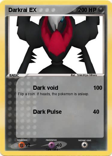 Pokemon Darkrai EX