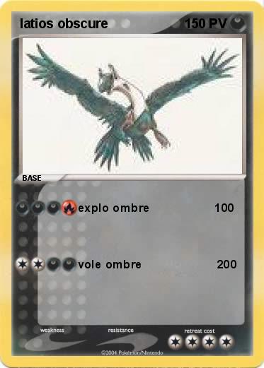 Pokemon latios obscure