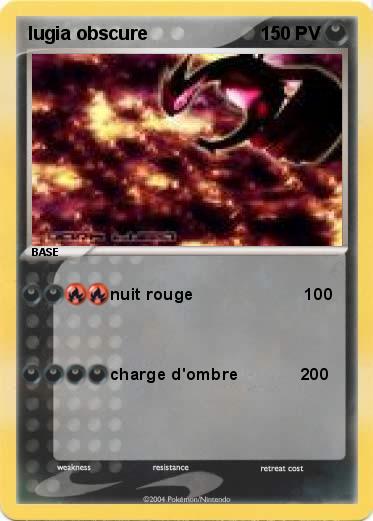 Pokemon lugia obscure