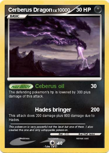 Pokemon Cerberus Dragon