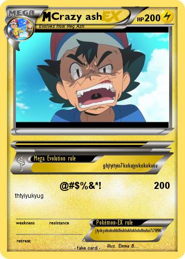 Pokemon Crazy ash