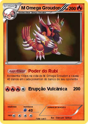 Pokemon M Omega Groudon