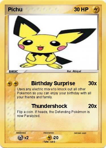 Pokemon Pichu