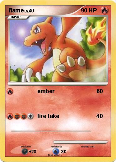 Pokemon flame